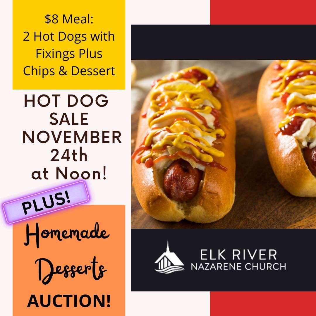 Teen Hot Dog Sale & Dessert Auction