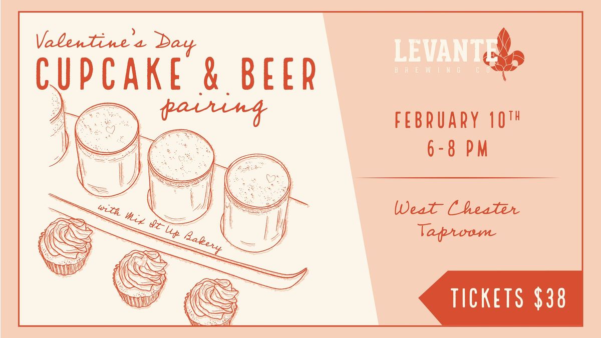 Valentine's Day Cupcake & Beer Pairing (2\/10)