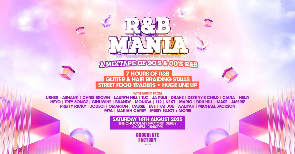 RNB MANIA | Derby Indoor &amp; Outdoor Summer Festival