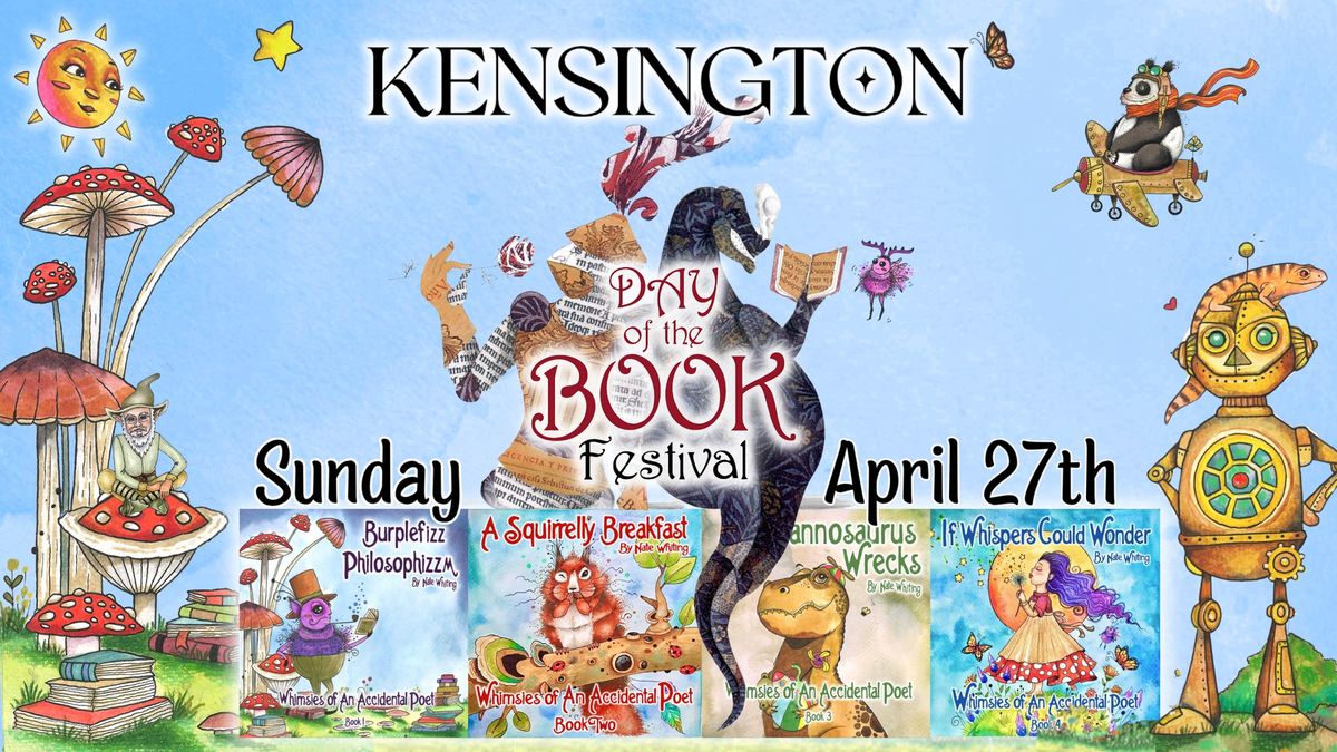 Kensington Day Of The Book Festival - Kensington, MD!!!