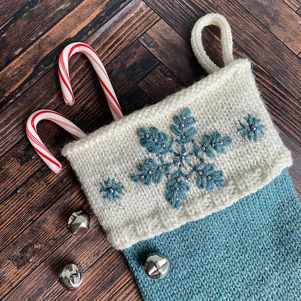 Making Christmas Stockings! Betz White Workshop on Embroidery with Beads