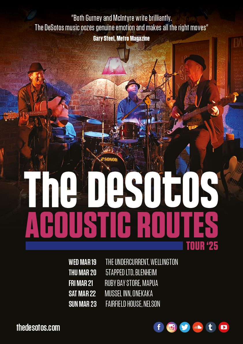 The DeSotos Acoustic Routes Tour '25