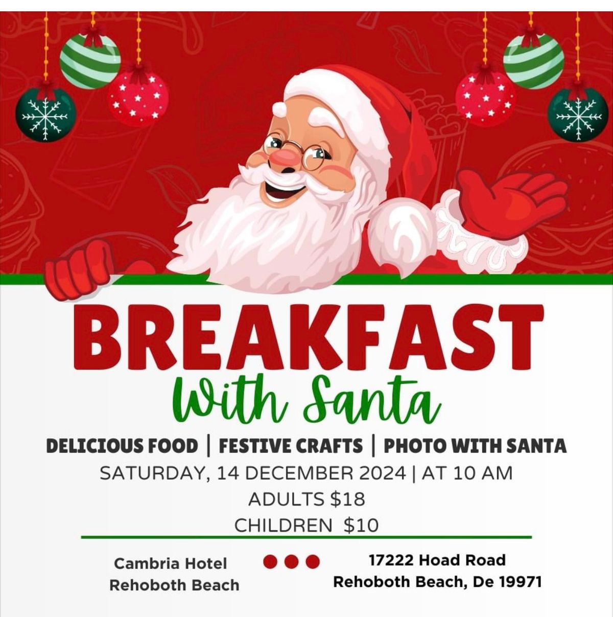 Breakfast with Santa