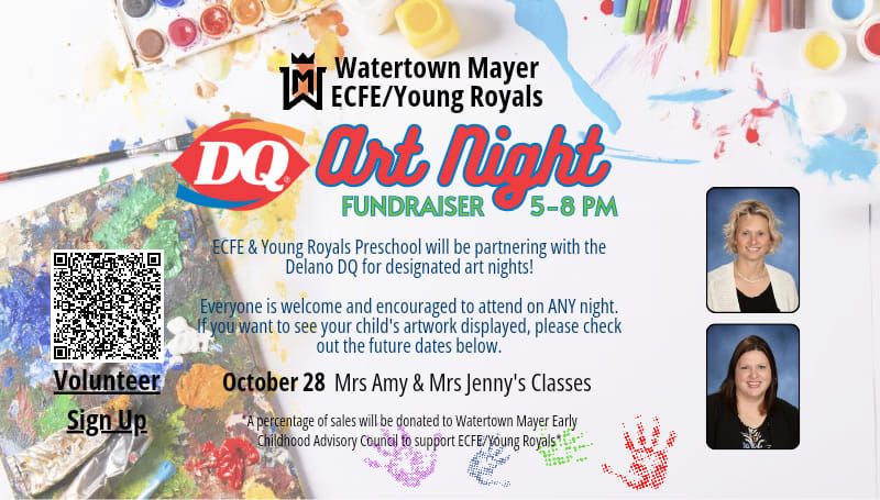 WM ECFE\/Young Royals DQ Art Night