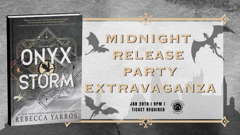 Onyx Storm Midnight Release Party Extravaganza