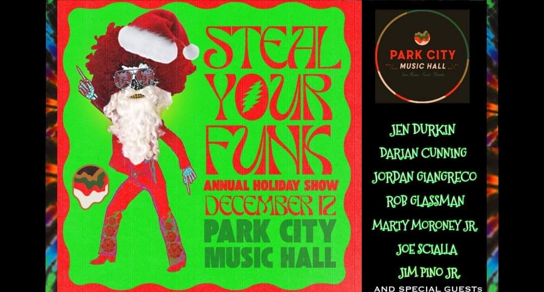 Steal Your Funk with Jen Durkin and members of Mystic Dead, and the Rumrunners "Annual Holiday Show"