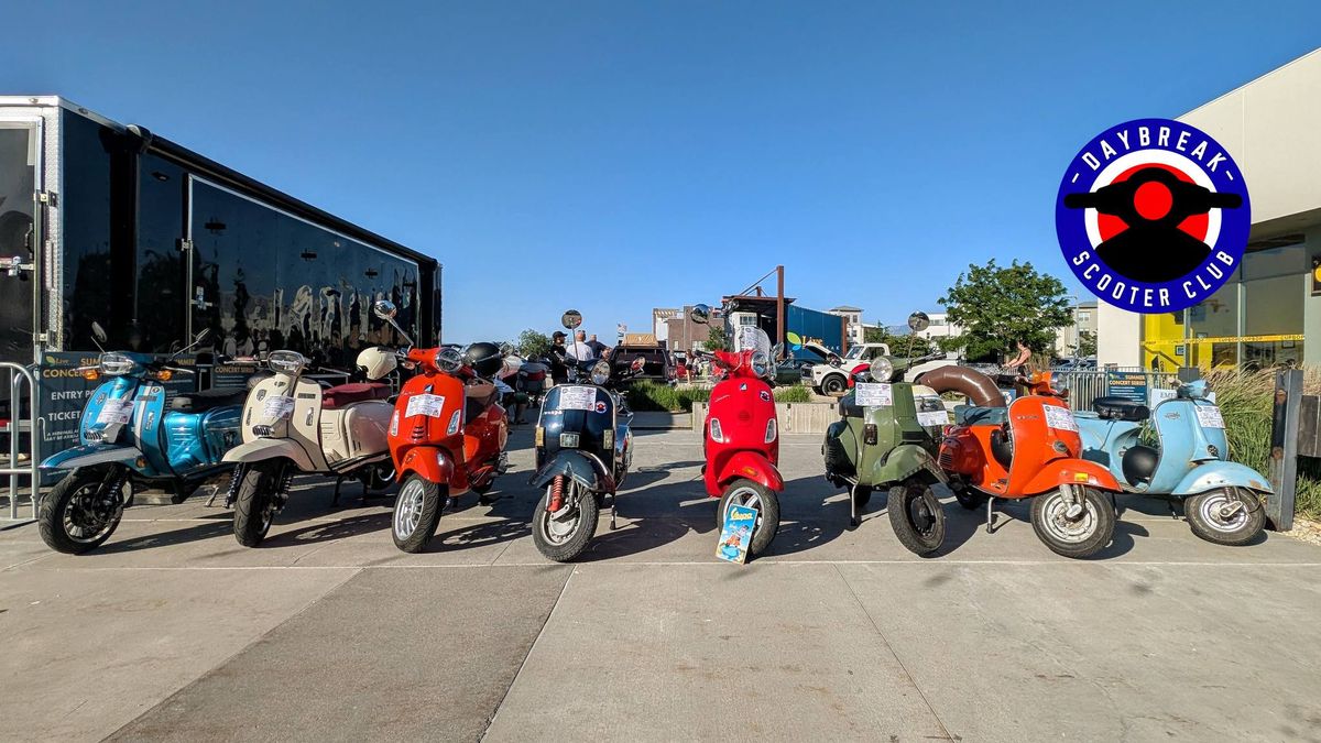 Soda Row Cruise Night Scooter Meetup