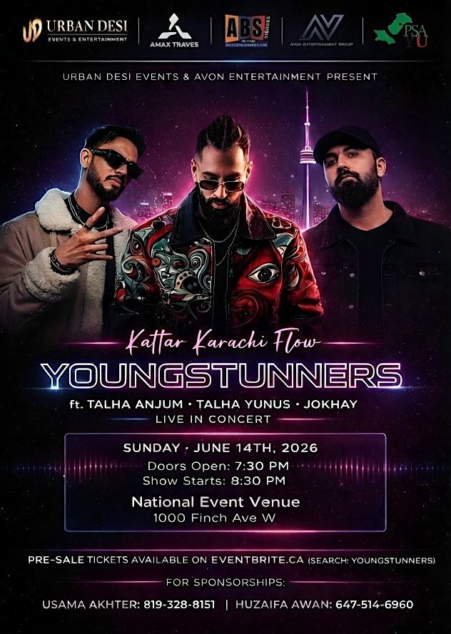 Youngstunners ft Talha Anjum, Talhah Yunus & Jokhay Live in Concert