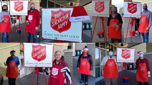 Salvation Army Bell Ringing Publix Super Market At Pine Tree Plaza Orange Park 3 December 2021