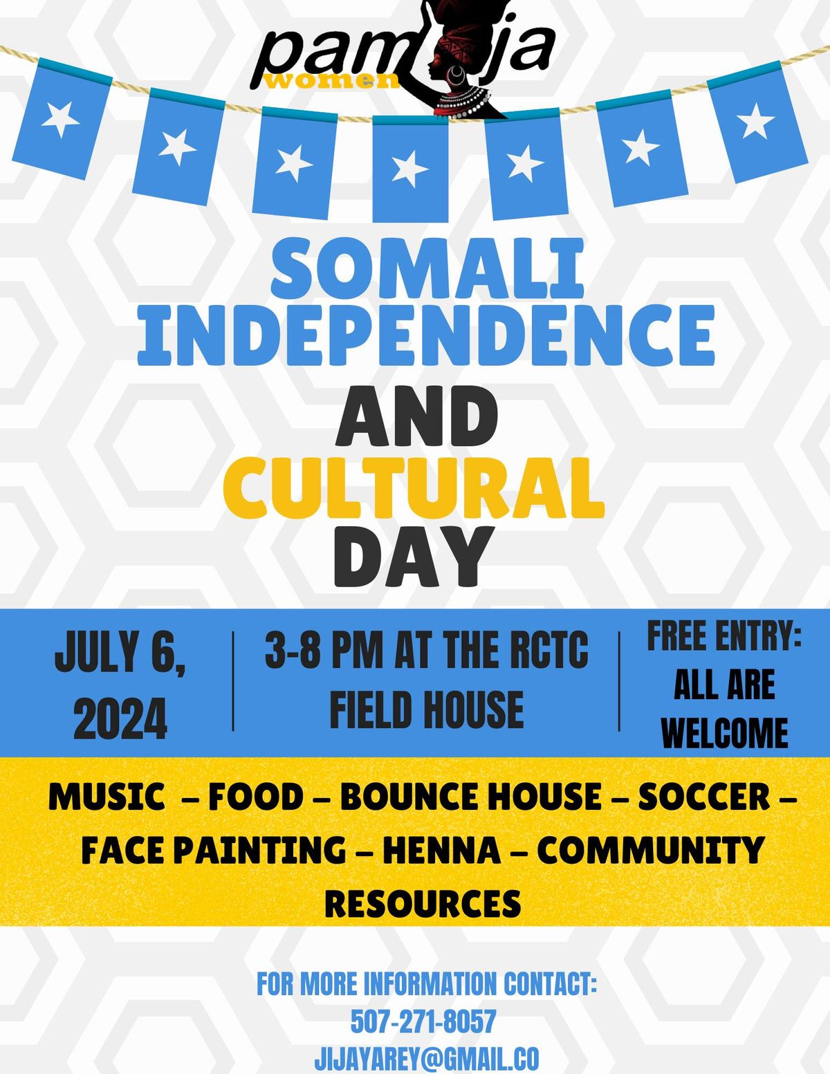 Somali Independence and Cultural Day.
