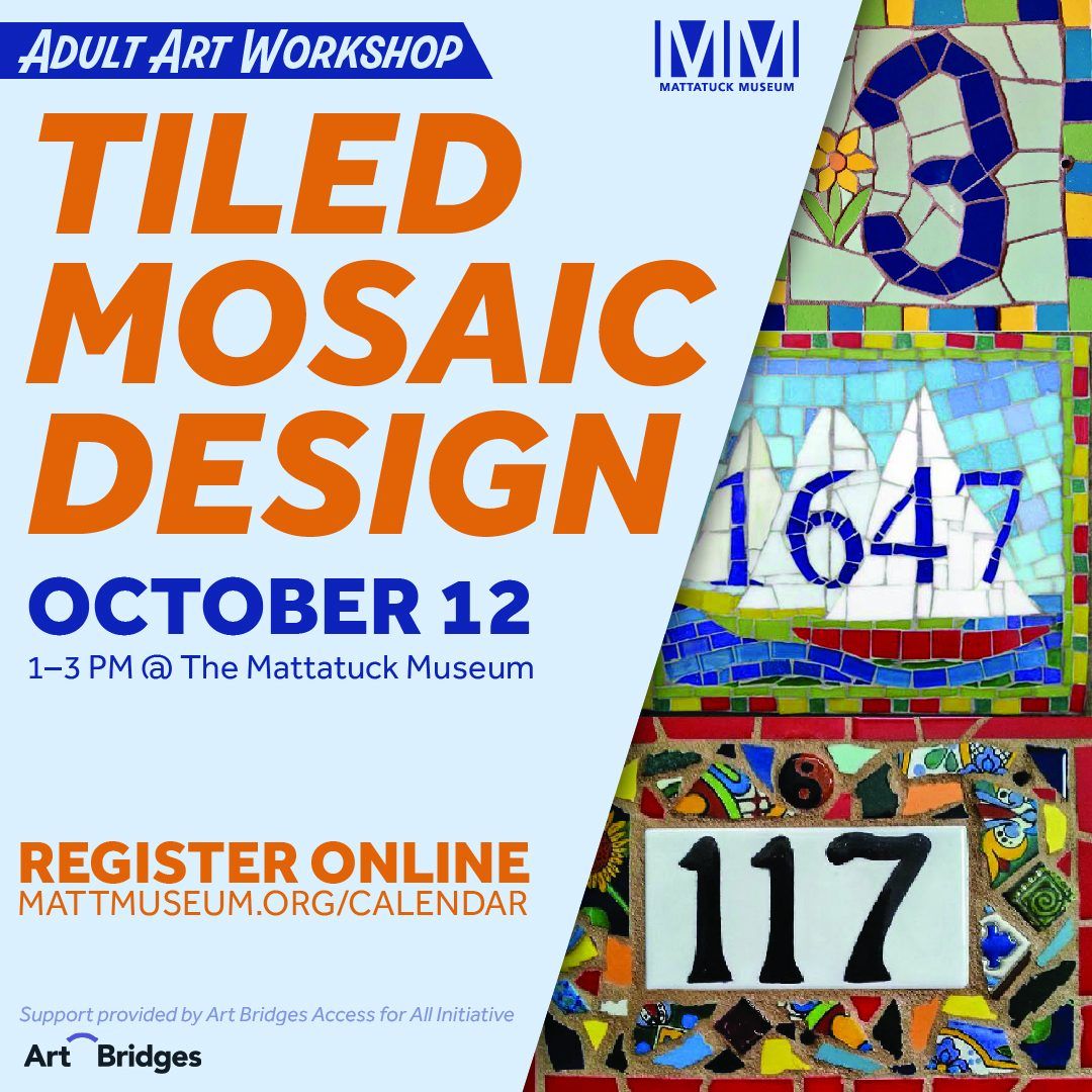 Adult Art Workshop: Tiled Mosaic Design