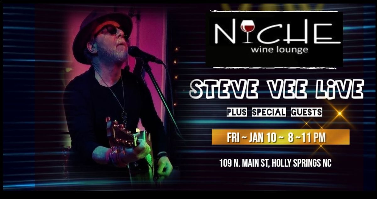 Steve Vee Live ~ Niche Wine Lounge