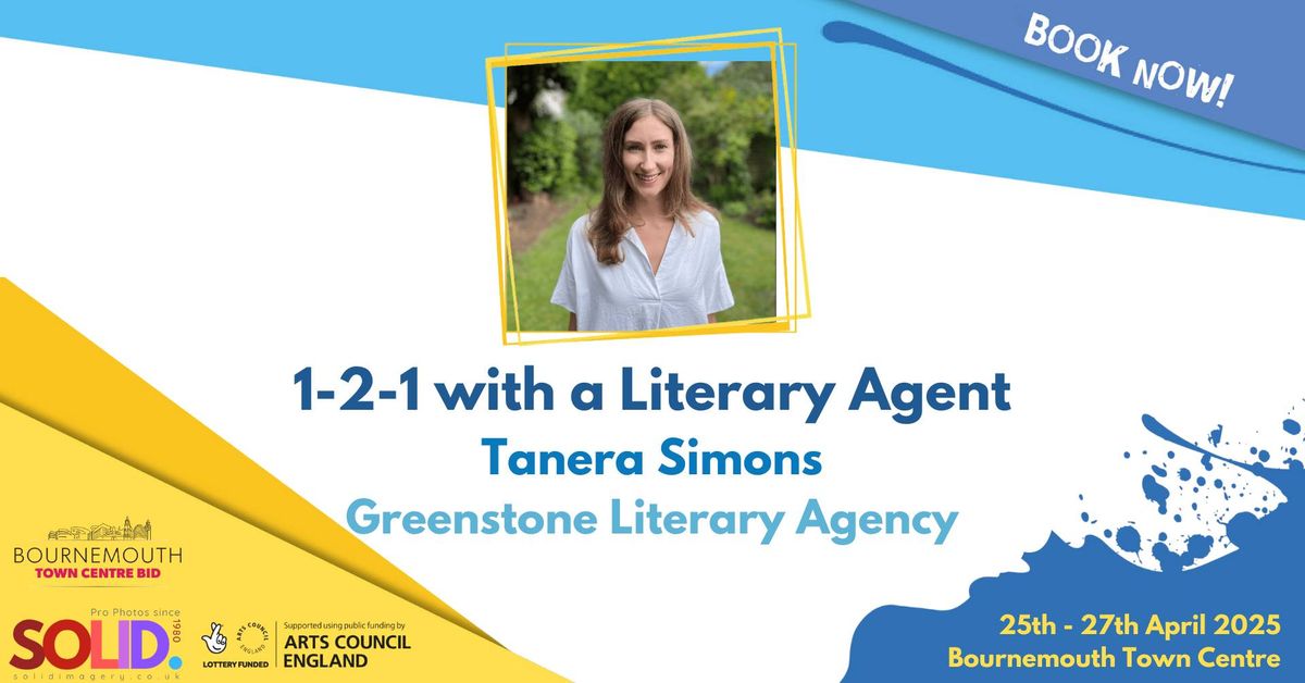 Literary Agent 1-2-1 with Tanera Simons