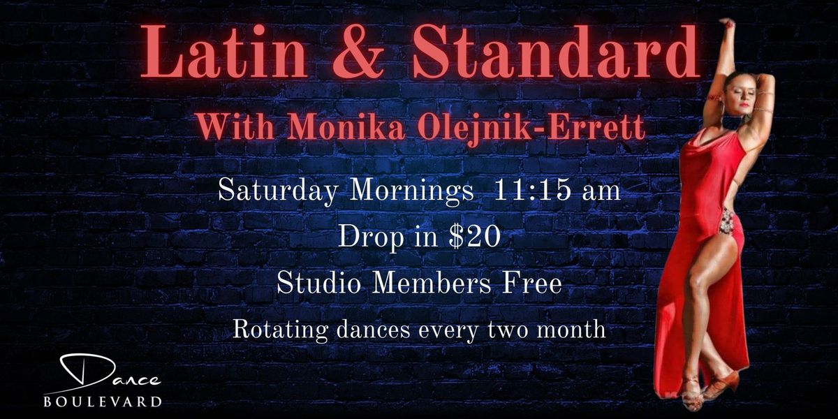 Latin & Standard Saturday Mornings with Monika