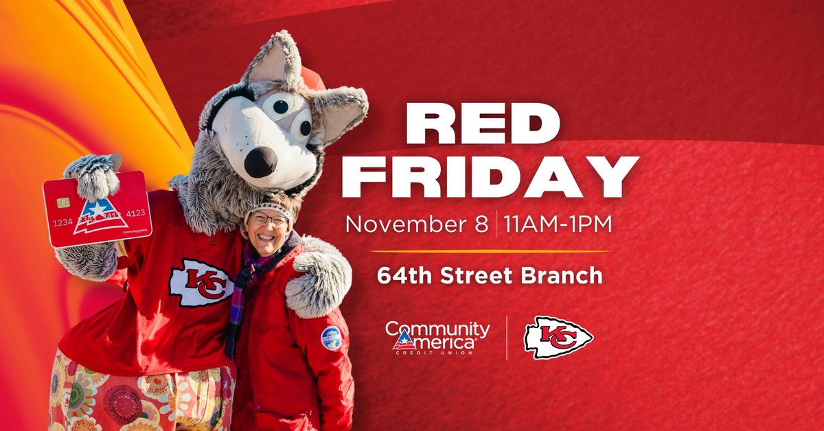 CommunityAmerica Red Friday Tailgate - 64th Street Branch 