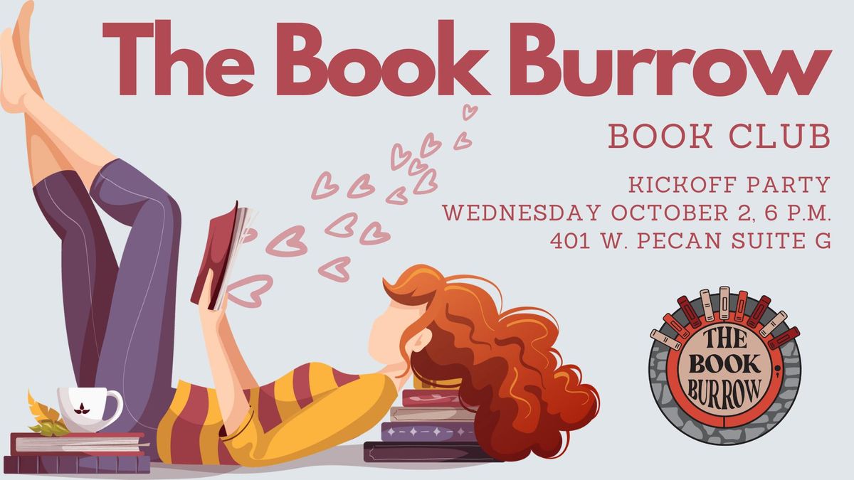 The Book Burrow Book Club - Kickoff Party!