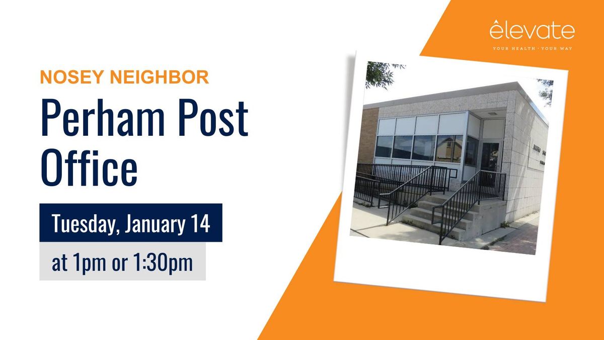 Nosey Neighbor: Perham Post Office