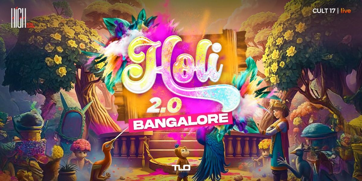 Bangalore's Highest Open air Holi Bash