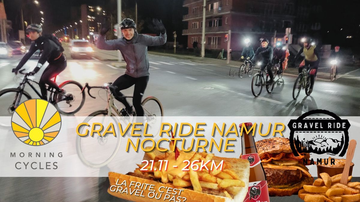 Gravel Ride Nocturne : La frite c'est gravel ou pas?