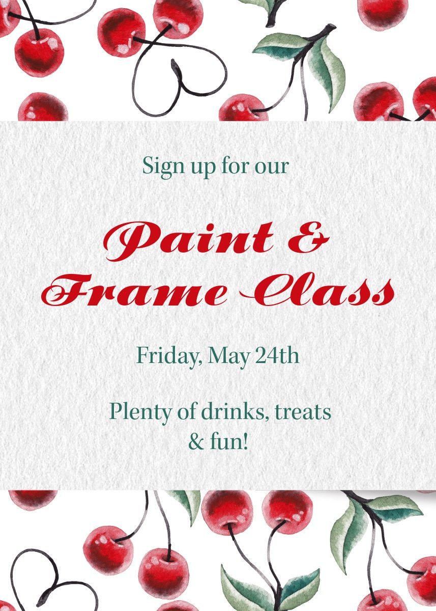 Paint & Frame Class