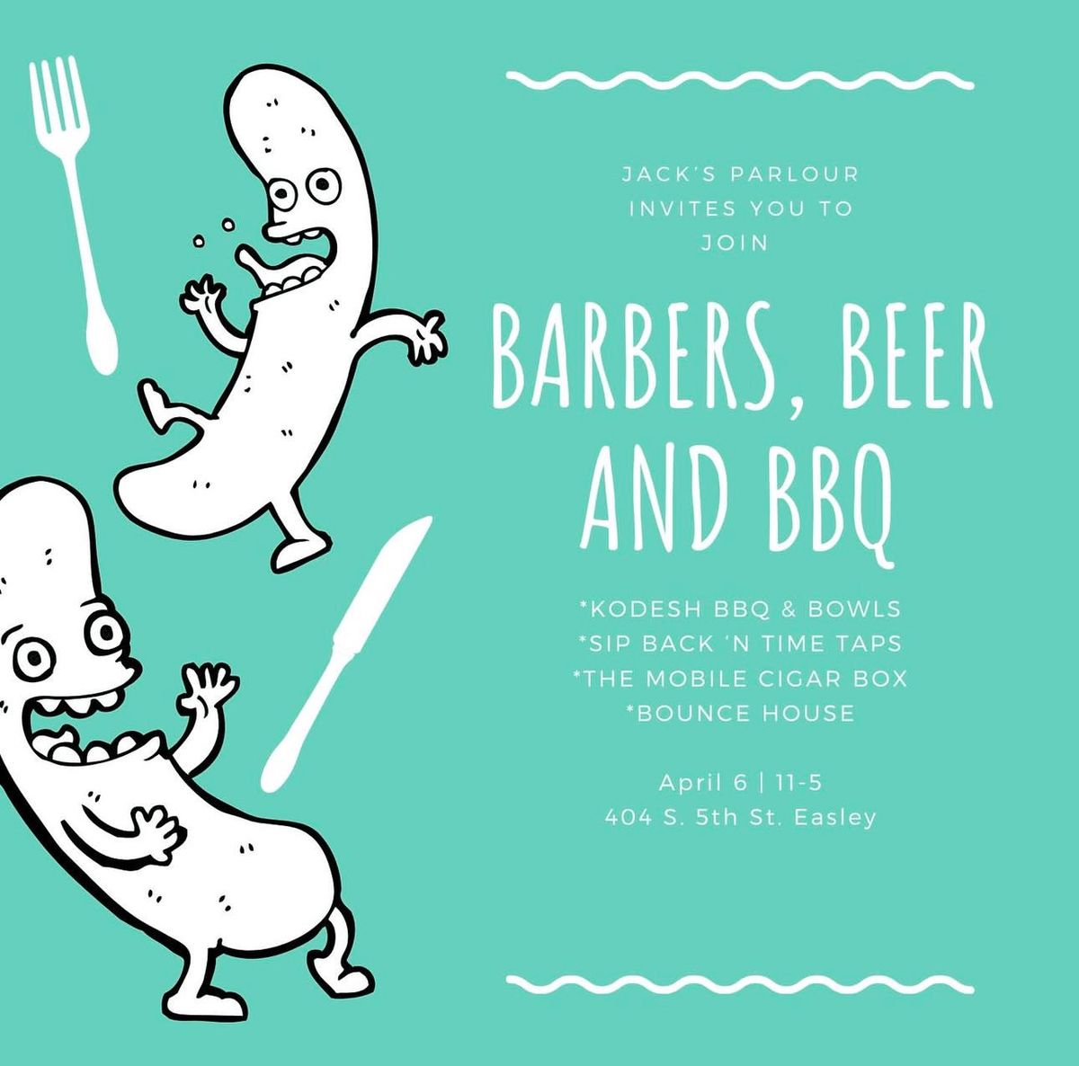 Barbers, Beer and BBQ 