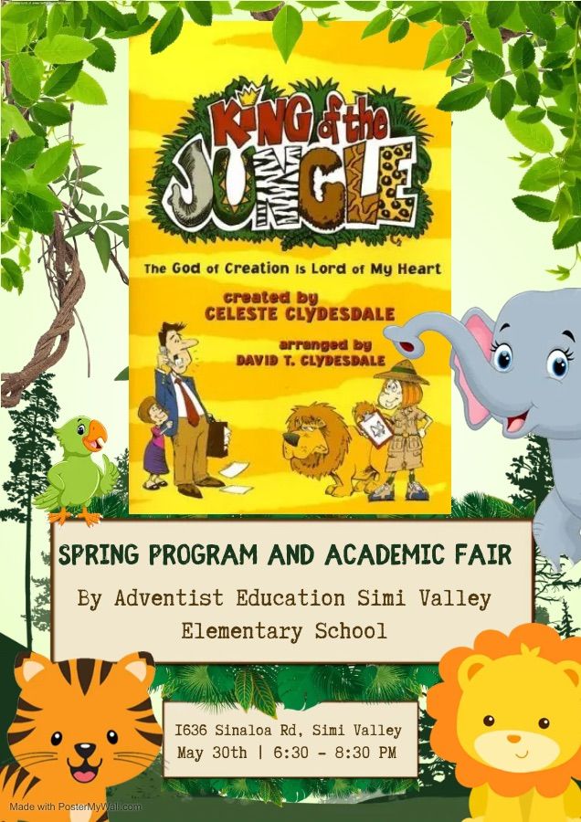 Spring Program - "King of the Jungle" & Academic Fair