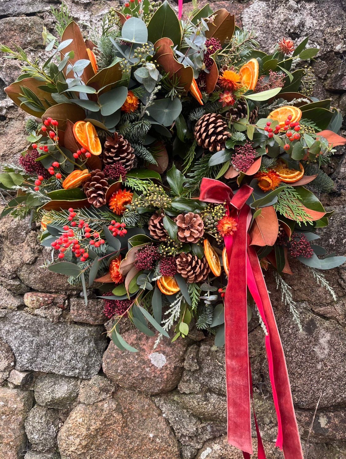 Christmas Wreath, bites & wine \ud83c\udf84