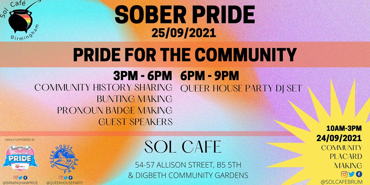 Sober Pride Birmingham