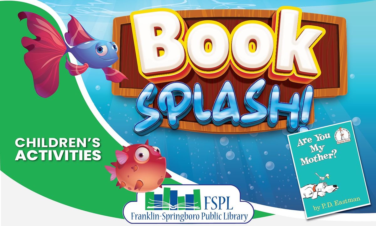 Book Splash Book Club for kids ages 5-7