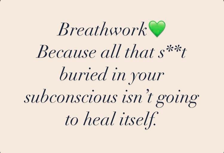 Transformational breathwork 