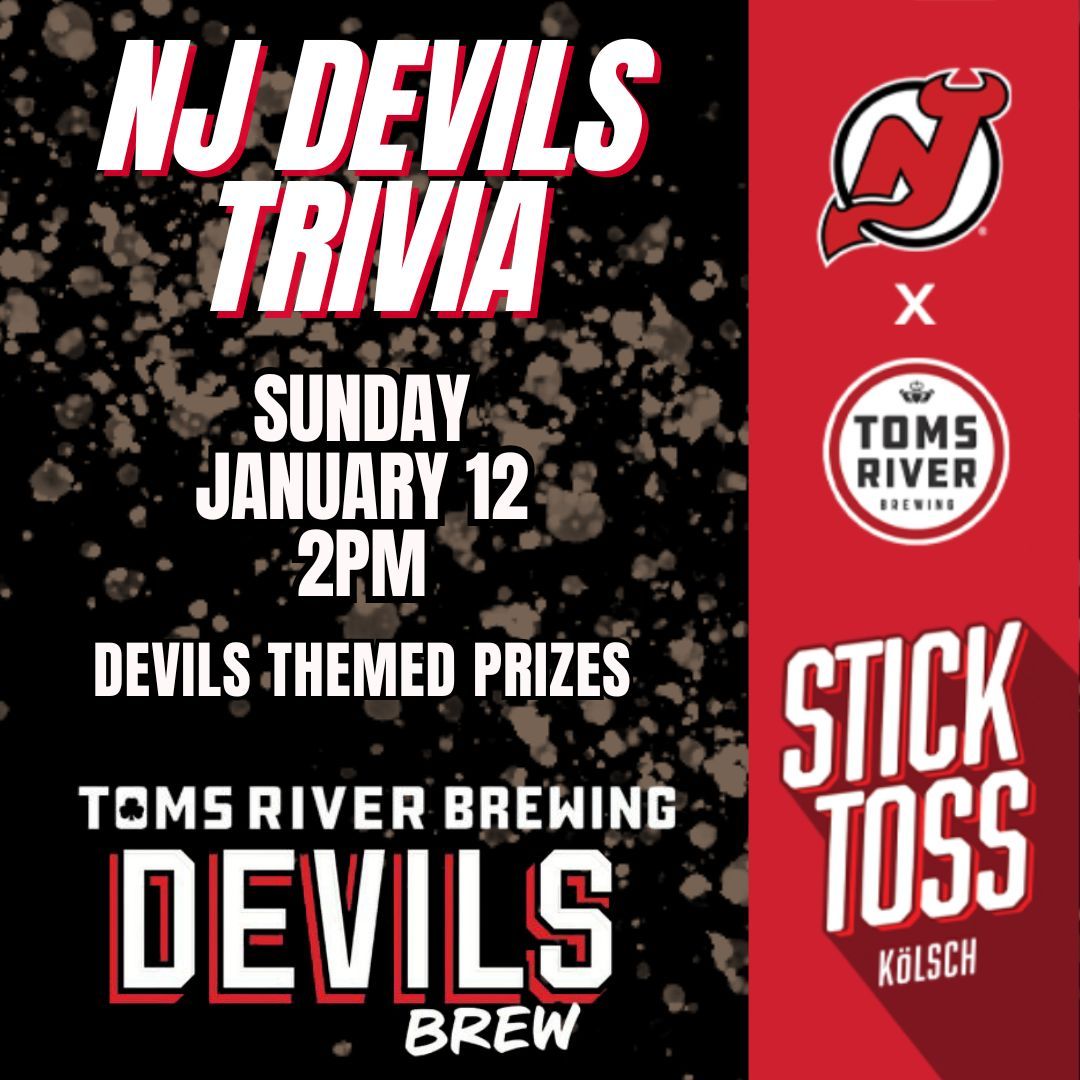 NJ Devils Trivia at Toms River Brewing