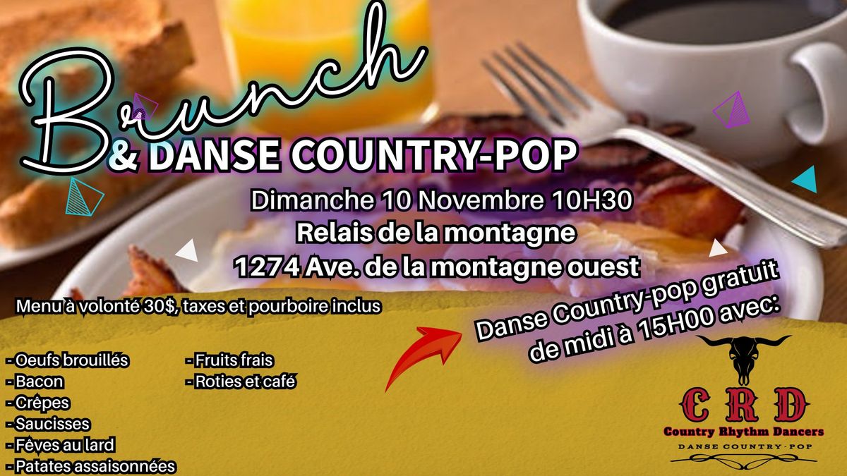 Brunch et danse country-pop