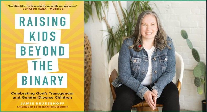 An evening with LGBTQ+ Advocate, Mom & Author Jamie Bruesehoff of "Raising Kids Beyond the Binary"