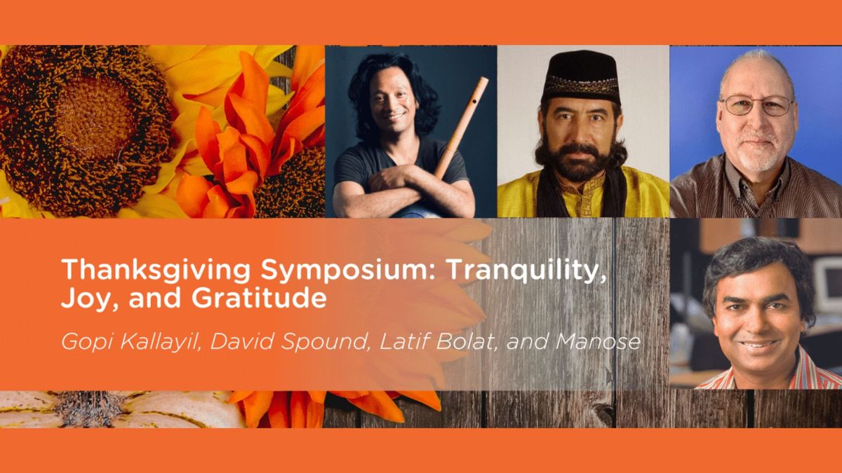 Thanksgiving Symposium