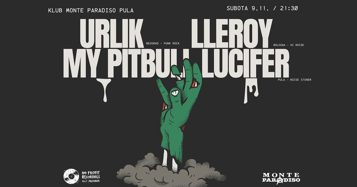 Lleroy (IT), Urlik (SRB), My Pitbull Lucifer (HR) @ DC Rojc, Monte Paradiso 9.11.2024.