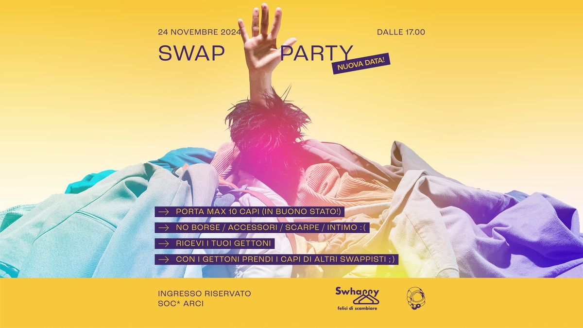 Swap Party | Swhappy e Circolo Gagarin 