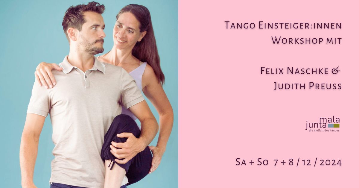 Tango Einsteiger*innen Workshop mit Felix & Judith