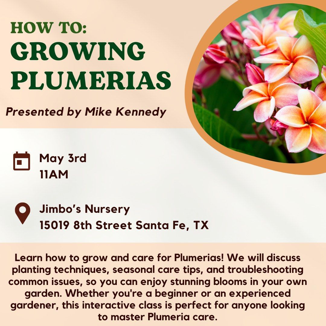 How To: Growing Plumerias with Mike Kennedy