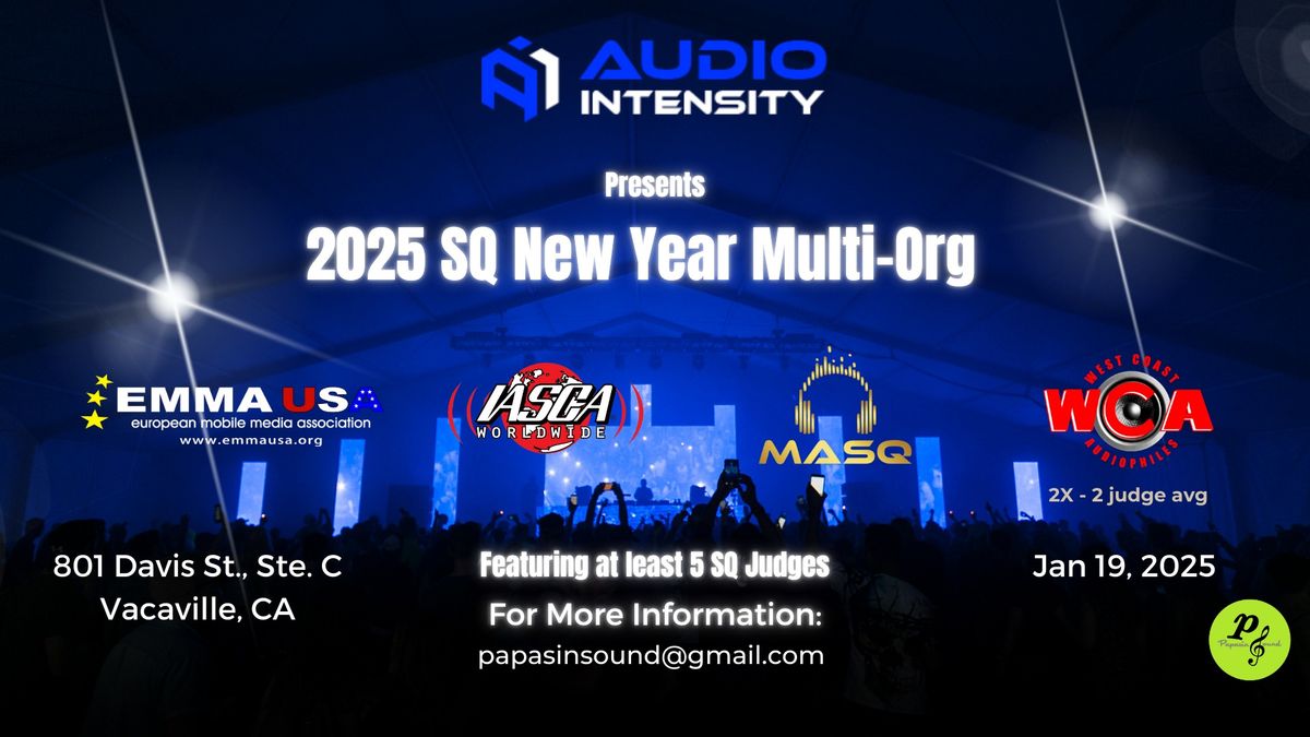 Audio Intensity 2025 SQ New Year Multi-Org