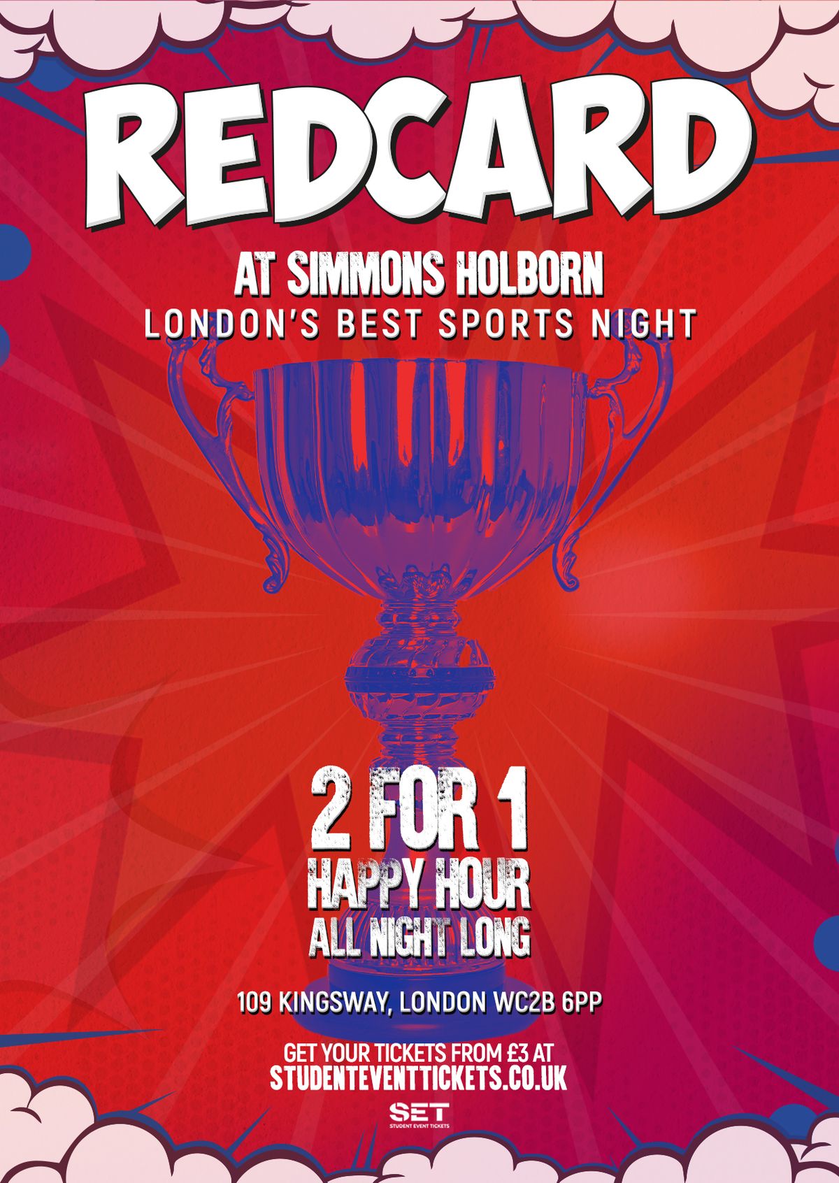 REDCARD SPORTS NIGHT - WEDNESDAY 23RD OCTOBER @ PIANO WORKS WEST END