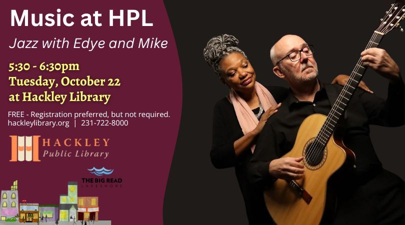 Music at HPL - Jazz with Edye and Mike