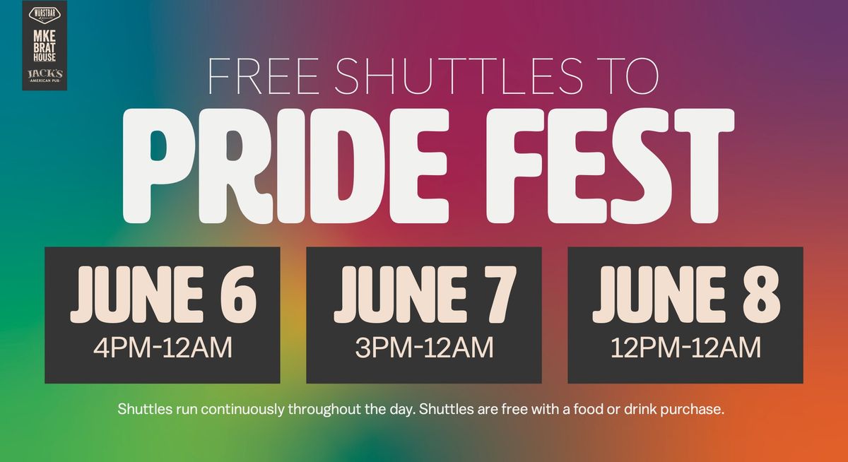 Pride Fest Shuttles