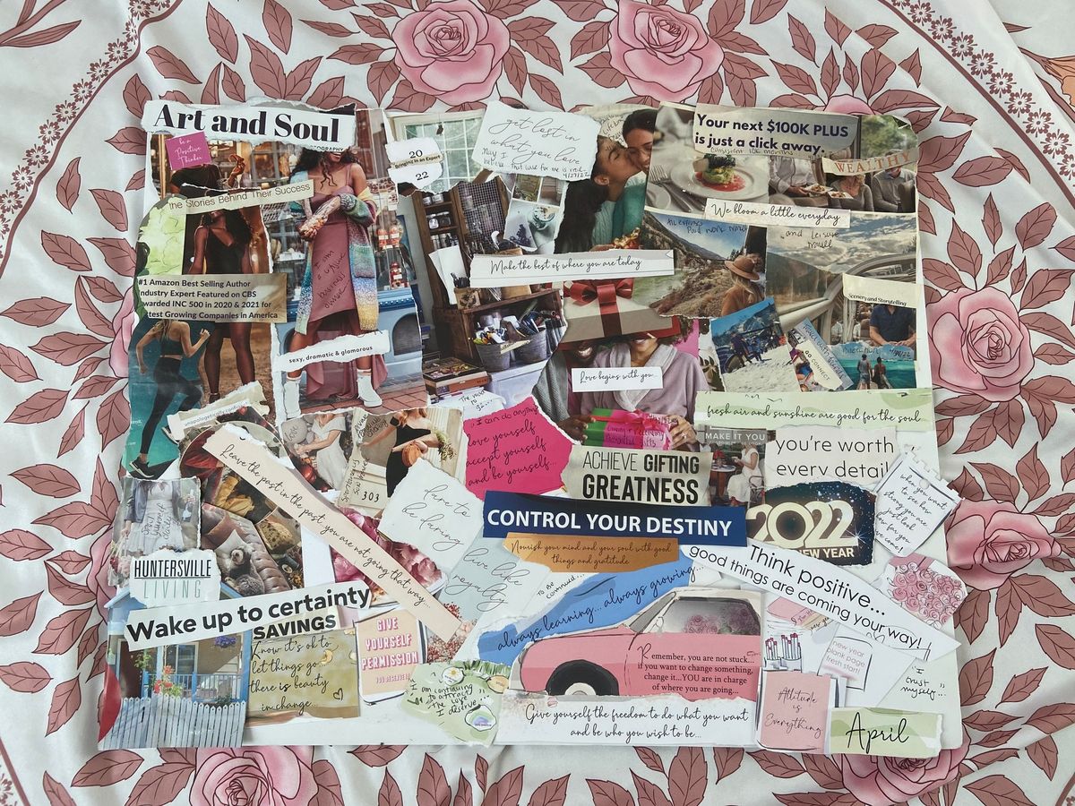 2025 Vision Board & Year Reading