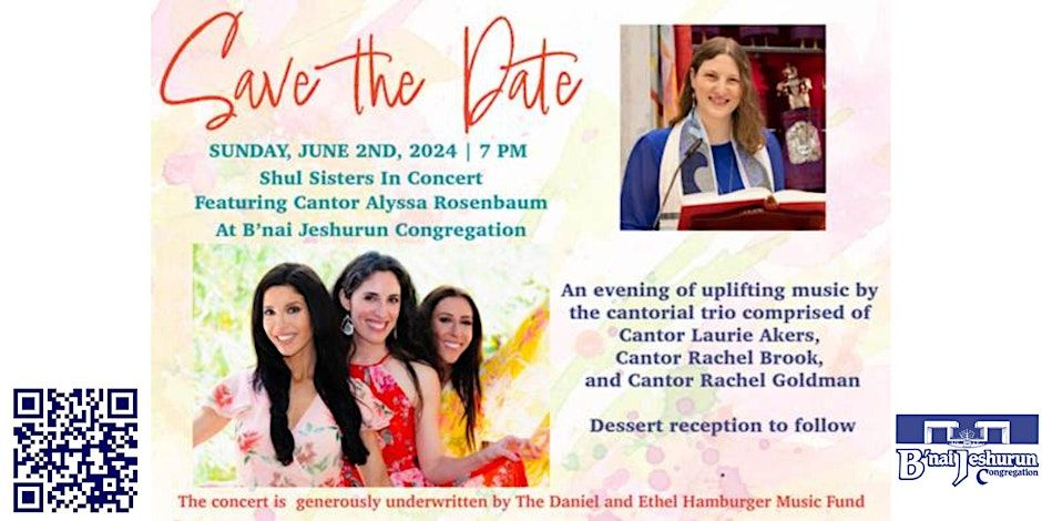 Community Cantor's Concert: Shul Sisters