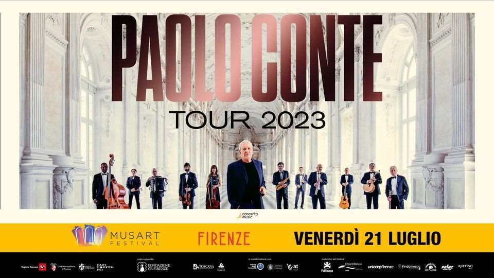 Paolo Conte @ MusArt Festival 2023, Firenze - 21 luglio 2023