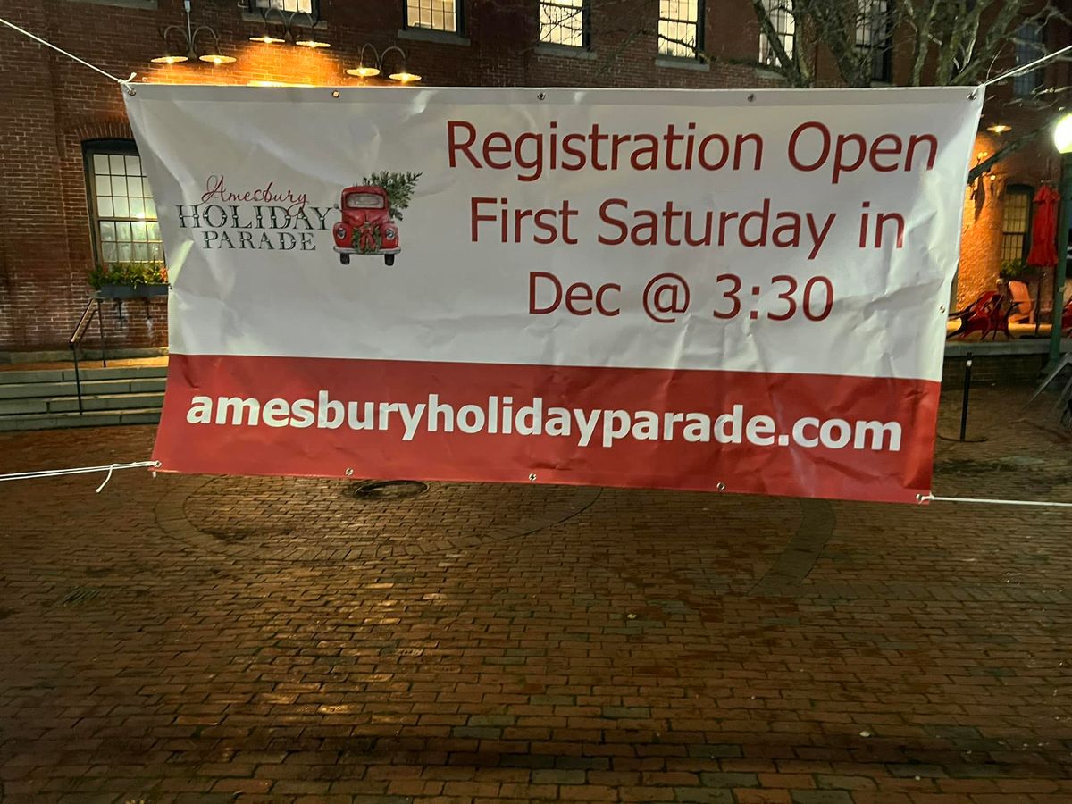 Amesbury Holiday Parade Flatbread fundraiser 