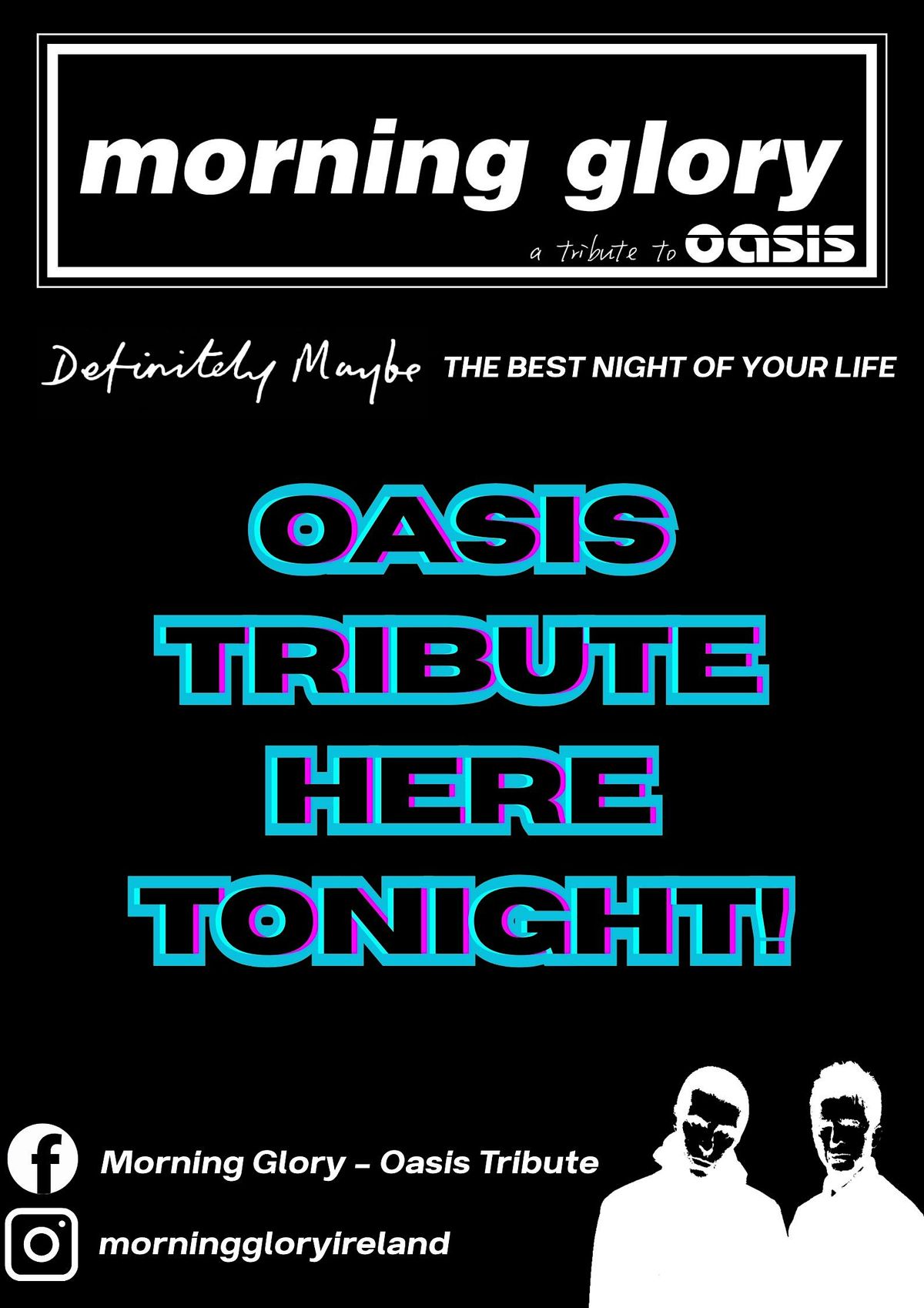 MORNING GLORY - OASIS TRIBUTE @ THE PATRIOT INN