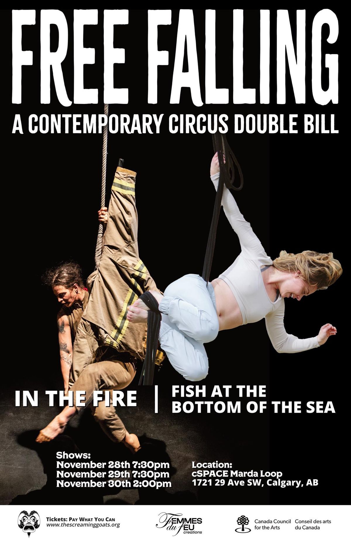 FREE FALLING: A contemporary Circus Double Bill