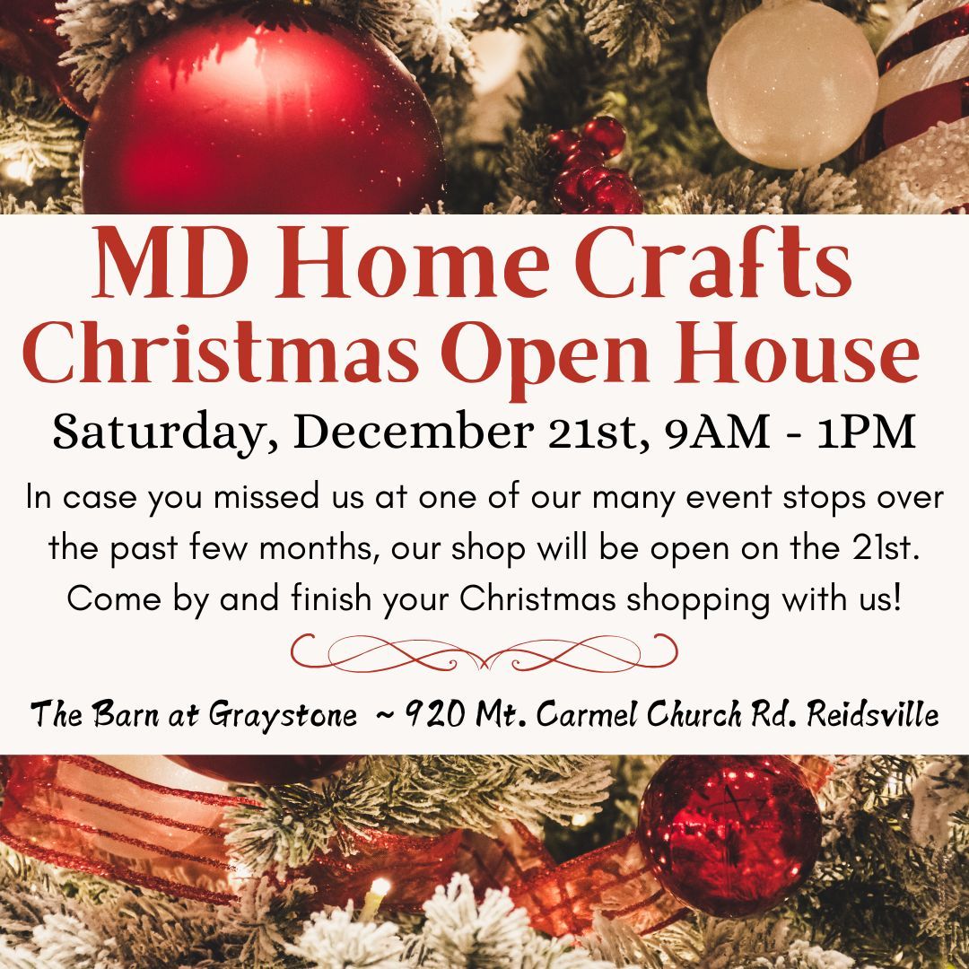 MD Home Crafts Christmas Open House