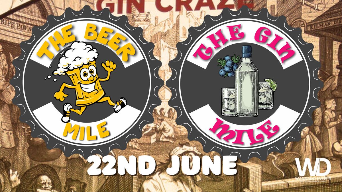THE BEER \/ GIN MILE 2024